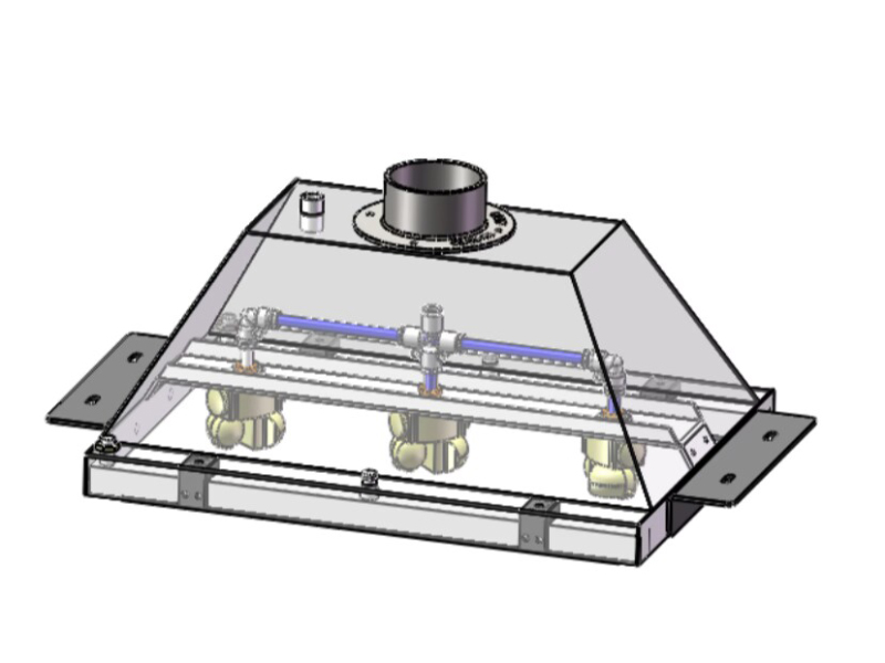 吸尘静电消除钢罩
